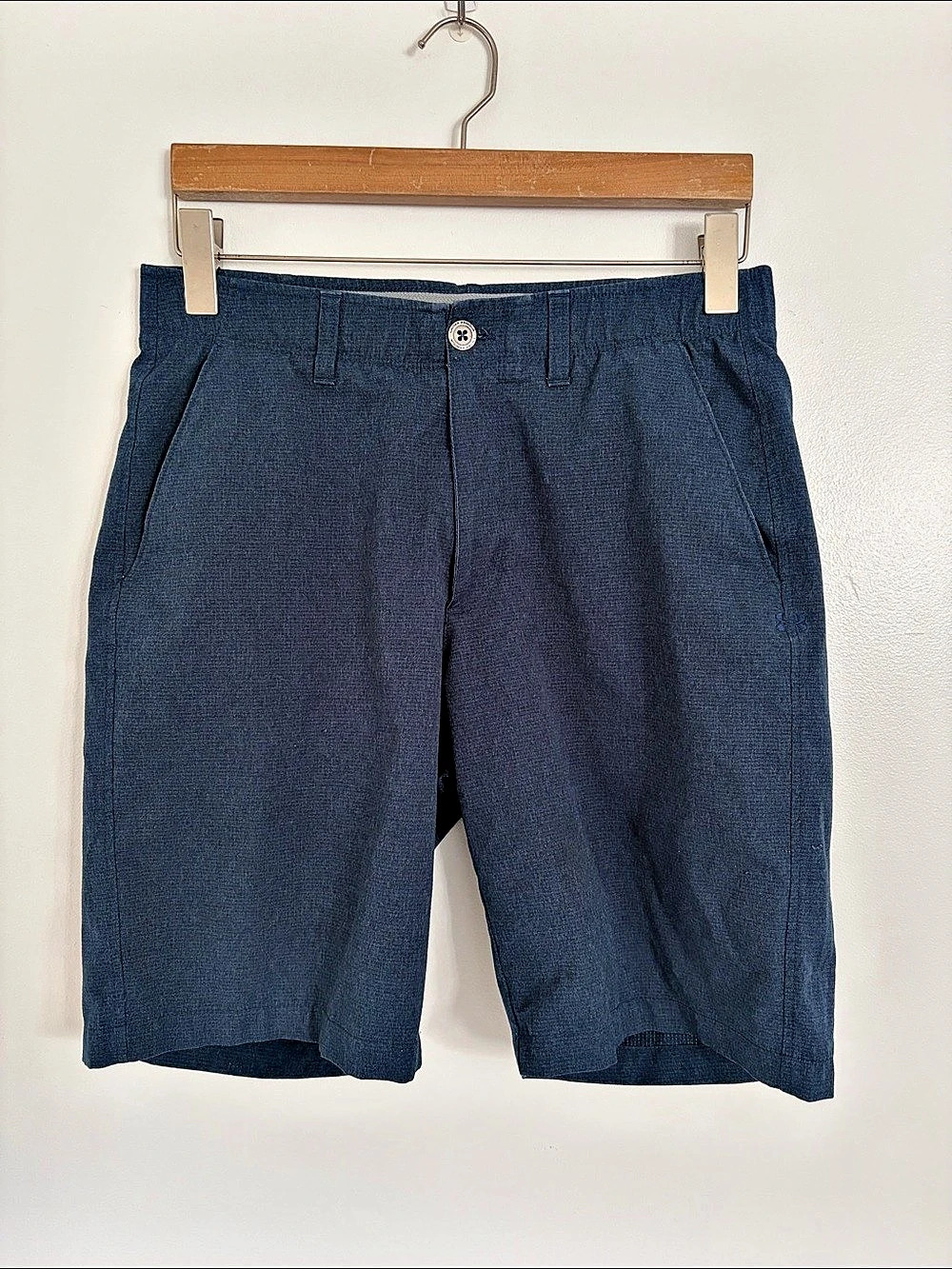 Under Armour Match Play Golf Shorts Blue Waist 32